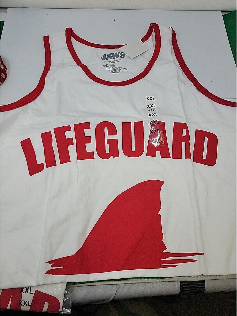 NEW JAWS Amity Island New England Shirt XXL Universal Studios Movie Tee